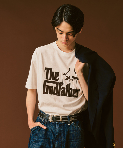 417 EDIFICE(フォーワンセブンエディフィス)の「The Godfather × 417 Tシャツ(Tシャツ/カットソー・メンズ・ブラックミックス/スミクロ/ホワイト/ブラック/ブラック×ブラック・MEDIUM/LARGE/X-LARGE)」の20枚目の写真