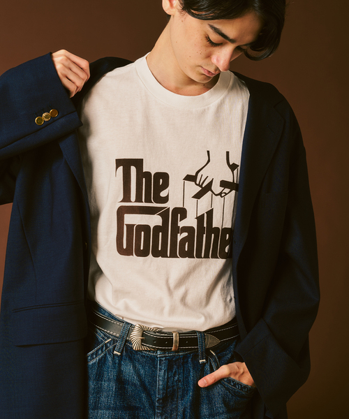 417 EDIFICE(フォーワンセブンエディフィス)の「The Godfather × 417 Tシャツ(Tシャツ/カットソー・メンズ・ブラックミックス/スミクロ/ホワイト/ブラック/ブラック×ブラック・MEDIUM/LARGE/X-LARGE)」の21枚目の写真