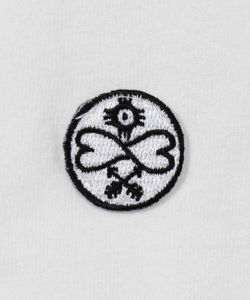 ESPOIR(エスポワール)の「<ESPOIR>Three Skull Tシャツ(Tシャツ/カットソー・メンズ・ホワイト・M/XL/L)」の2枚目の写真