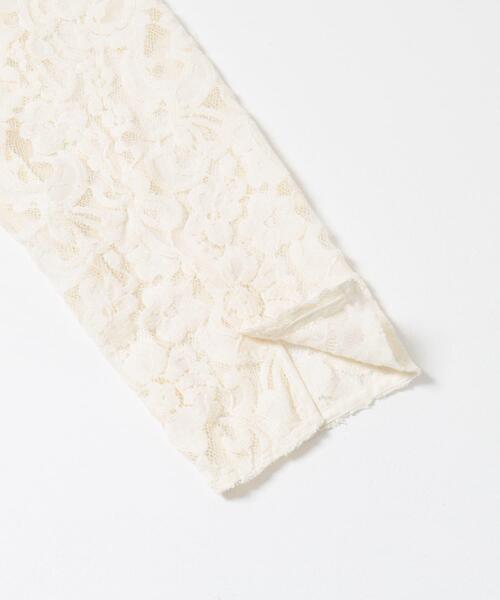 KBF（ケイビーエフ）の「モールレーステーラードジャケット（その他アウター・レディース・アイボリー/ブラック/ブラウン・ONE）」の10枚目の写真