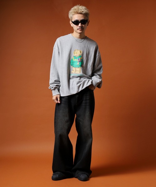 NERDY（ノルディ）の「クレバーネディスウェットシャツ（スウェット・メンズ・ネイビー/グレー/ホワイト・M/S/L）」の13枚目の写真