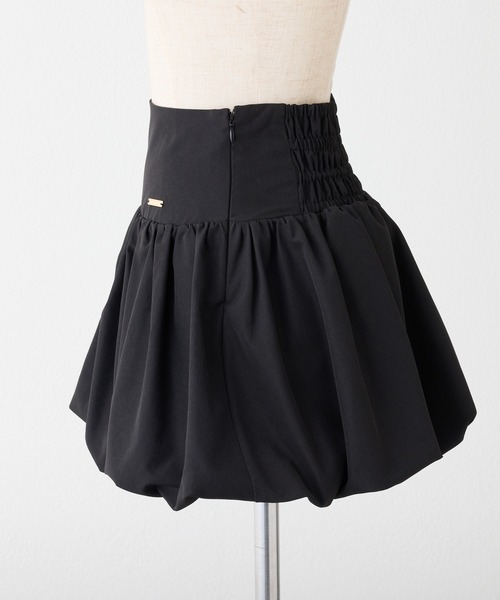 新品未使用　スナイデル 完売品 バルーンぺプラムスカート サイズ:1 SNIDEL #バルーンペプラムスカート color BEG BLK IVR size 0 , 1