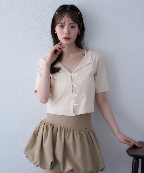 セール】バルーンミニスカート（スカート）｜one after another NICE