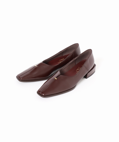 追加2》2.5cmスクエアスリットソフトフラット（その他シューズ