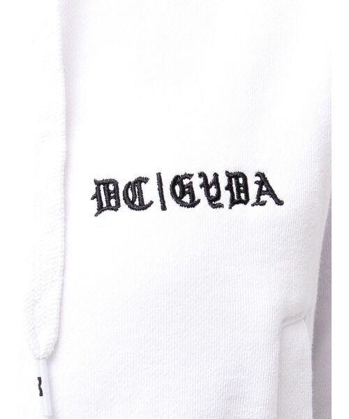 DC(ディーシー)の「GYDA×DC OE LOGOショートスウェットZIP UPパーカー(パーカー・レディース・グリーン/オフホワイト/ブラック・FREE)」の22枚目の写真