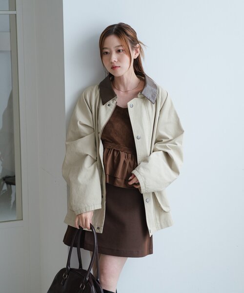 ハンティングジャケット（ブルゾン）｜Kastane（カスタネ）の