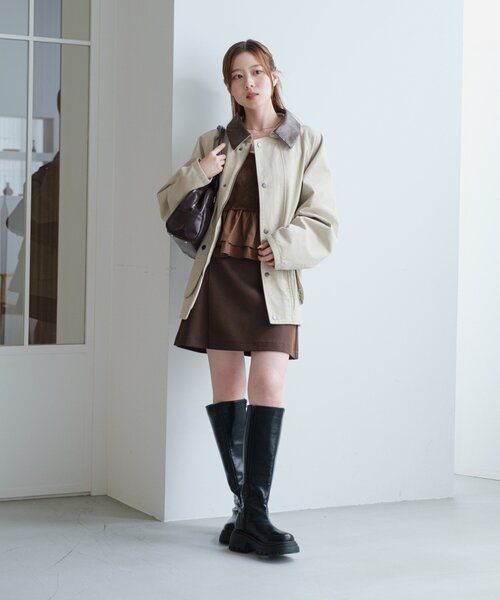 kastane ハンティングジャケット Kastane ブルゾン アウター ハンティングジャケット レディース