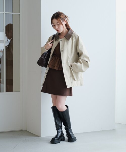 ハンティングジャケット（ブルゾン）｜Kastane（カスタネ）の