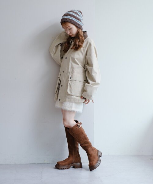 kastane ハンティングジャケット Kastane ブルゾン アウター ハンティングジャケット レディース