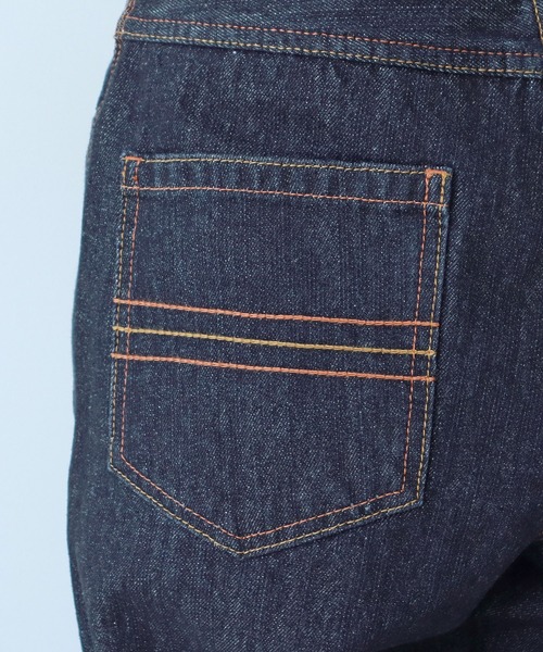 PAR ICI（パーリッシィ）の「13OZデニム ストレートパンツ（デニムパンツ・レディース・サックスブルー/ネイビー/ブルー・S/M）」の5枚目の写真