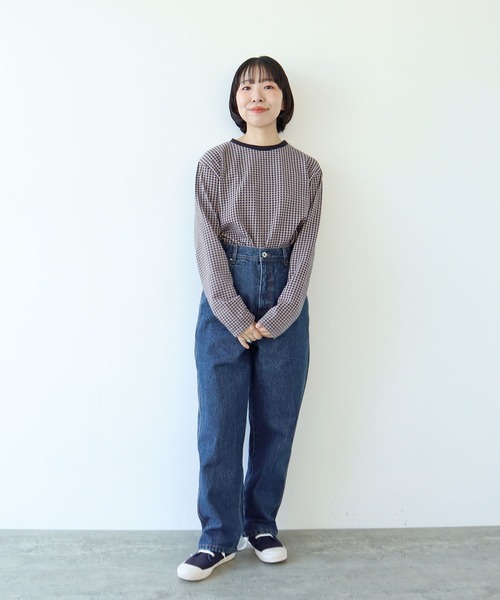 PAR ICI（パーリッシィ）の「13OZデニム ストレートパンツ（デニムパンツ・レディース・サックスブルー/ネイビー/ブルー・S/M）」の19枚目の写真