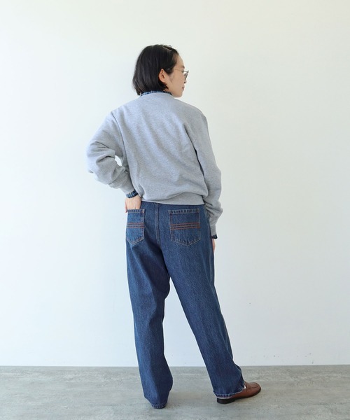 セール】13OZデニム ストレートパンツ（デニムパンツ）｜PAR ICI