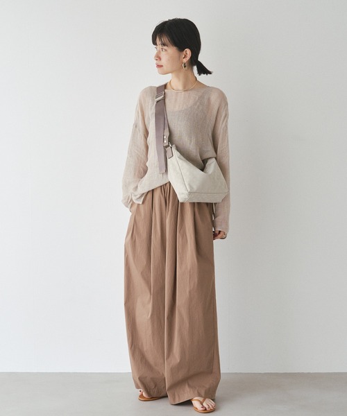 ナイロンミニショルダーバッグ（ショルダーバッグ）｜russet