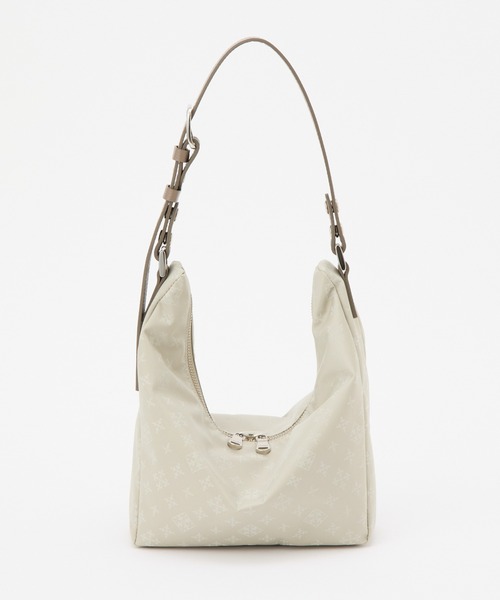 russet（ラシット）の「【再値下げ】ナイロン2WAYミニショルダーバッグ（ショルダーバッグ・レディース・ブラック/ブラック×ブルー/キナリ/グレー・FREE）」の5枚目の写真