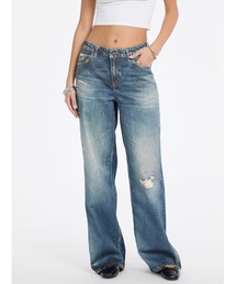 GUESS JEANS | GUESS JEANS G11 Wide Leg デニムパンツ ワイドジーンズ レディース(デニムパンツ)