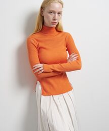 LANVIN en Bleu | カラーポイントリブタートル(ニット/セーター)