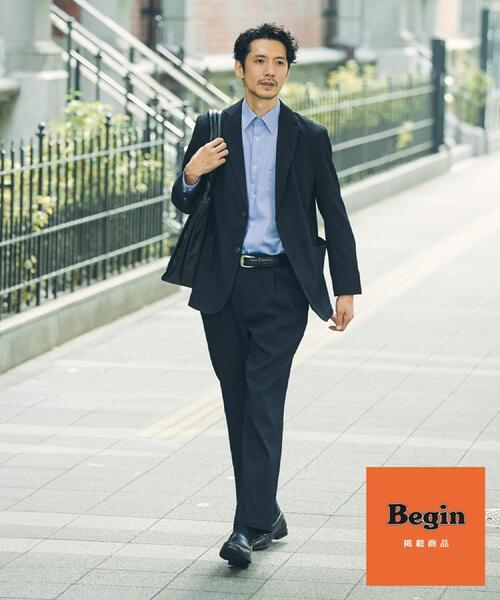 THE SHOP TK (ザ ショップ ティーケー )の「【Begin/ビギン10月号掲載】楊柳スマートイージーパンツ 軽量/洗濯機OK/セットアップ可(その他パンツ・メンズ・ブラウン系その他/ダークグレー/ネイビー・02/03/04)」の19枚目の写真