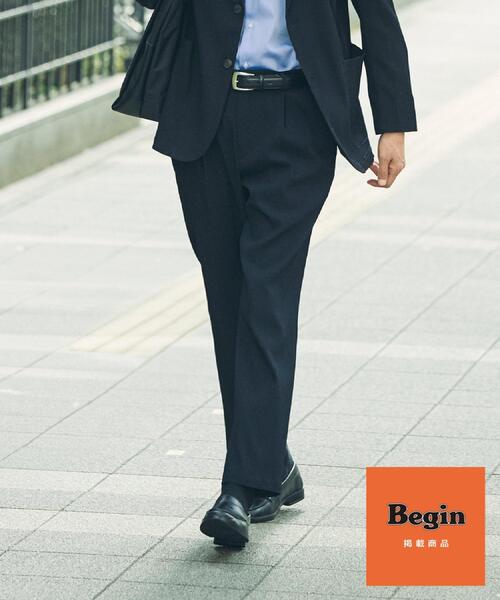 THE SHOP TK (ザ ショップ ティーケー )の「【Begin/ビギン10月号掲載】楊柳スマートイージーパンツ 軽量/洗濯機OK/セットアップ可(その他パンツ・メンズ・ブラウン系その他/ダークグレー/ネイビー・02/03/04)」の20枚目の写真