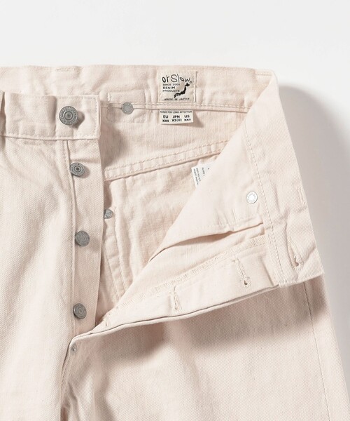 BEAMS BOY（ビームスボーイ）の「orSlow / GRAND DAD'S FIT DENIM PANT（その他パンツ・レディース・ナチュラル・0）」の10枚目の写真