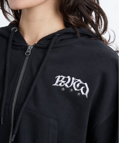 RVCA(ルーカ)の「RVCA/ルーカ ジップアップフーディー パーカー BF044-014(パーカー・レディース・ブラウン/ブラック/ライトカーキ・S/M)」の8枚目の写真