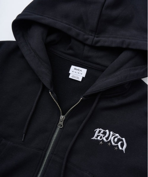 RVCA(ルーカ)の「RVCA/ルーカ ジップアップフーディー パーカー BF044-014(パーカー・レディース・ブラウン/ブラック/ライトカーキ・S/M)」の16枚目の写真