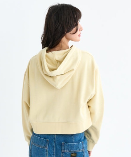 RVCA(ルーカ)の「RVCA/ルーカ ジップアップフーディー パーカー BF044-014(パーカー・レディース・ブラウン/ブラック/ライトカーキ・S/M)」の13枚目の写真