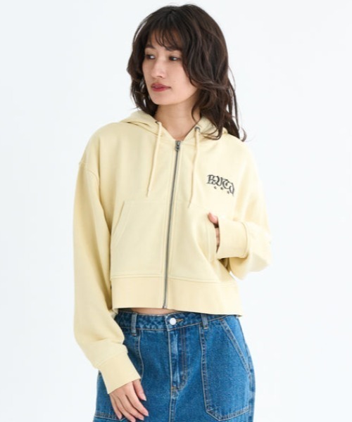 RVCA(ルーカ)の「RVCA/ルーカ ジップアップフーディー パーカー BF044-014(パーカー・レディース・ブラウン/ブラック/ライトカーキ・S/M)」の12枚目の写真