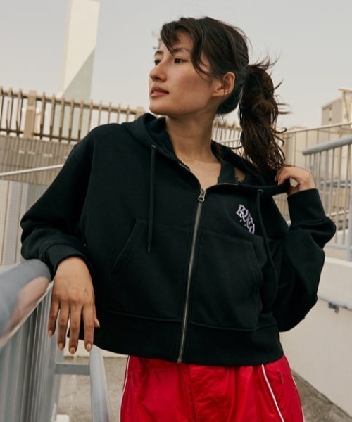 RVCA(ルーカ)の「RVCA/ルーカ ジップアップフーディー パーカー BF044-014(パーカー・レディース・ブラウン/ブラック/ライトカーキ・S/M)」の19枚目の写真