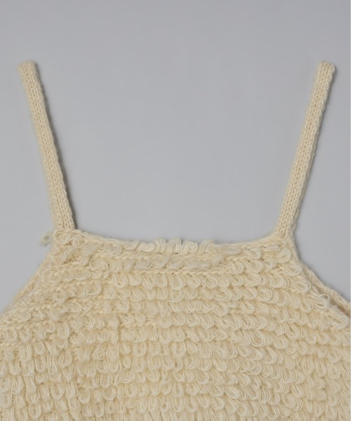 Olu.(オルドット)の「ニットベスト(ベスト・レディース・アイボリー・FREE)」の5枚目の写真
