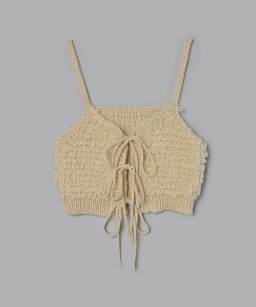 Olu.(オルドット)の「ニットベスト(ベスト・レディース・アイボリー・FREE)」の9枚目の写真