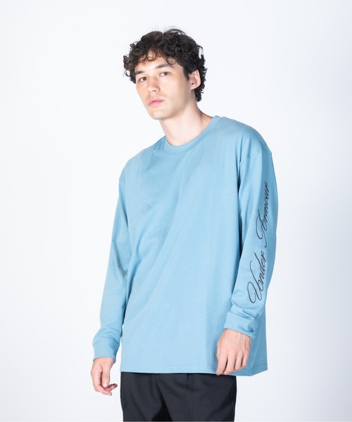 UNDER ARMOUR(アンダーアーマー)の「UAヘビーウエイト ロングスリーブ Tシャツ(ライフスタイル/メンズ)(Tシャツ/カットソー・メンズ・ダークネイビー・M/L/XL/2XL/S/3XL)」の3枚目の写真
