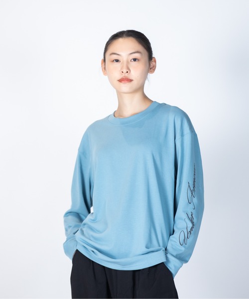 UNDER ARMOUR(アンダーアーマー)の「UAヘビーウエイト ロングスリーブ Tシャツ(ライフスタイル/メンズ)(Tシャツ/カットソー・メンズ・ダークネイビー・M/L/XL/2XL/S/3XL)」の6枚目の写真