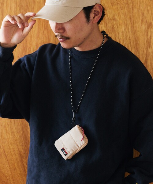 NANGA（ナンガ）の「NANGA × FREAK'S STORE/ナンガ × フリークスストア 別注 COIN CASE コインケース（コインケース・メンズ・ベージュ/ネイビー・ONE SIZE）」の12枚目の写真