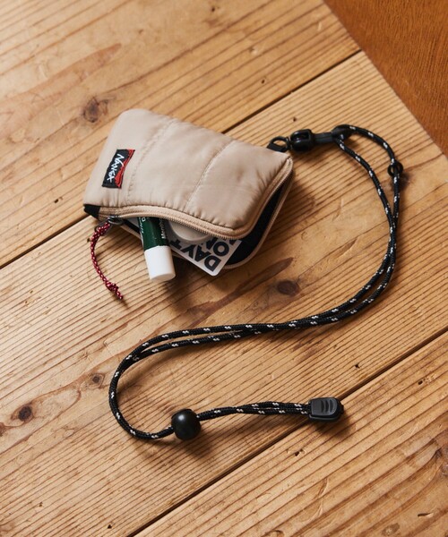 NANGA（ナンガ）の「NANGA × FREAK'S STORE/ナンガ × フリークスストア 別注 COIN CASE コインケース（コインケース・メンズ・ベージュ/ネイビー・ONE SIZE）」の14枚目の写真