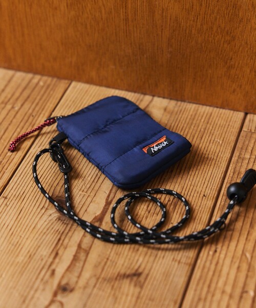 NANGA（ナンガ）の「NANGA × FREAK'S STORE/ナンガ × フリークスストア 別注 COIN CASE コインケース（コインケース・メンズ・ベージュ/ネイビー・ONE SIZE）」の8枚目の写真