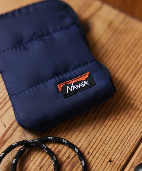 NANGA（ナンガ）の「NANGA × FREAK'S STORE/ナンガ × フリークスストア 別注 COIN CASE コインケース（コインケース・メンズ・ベージュ/ネイビー・ONE SIZE）」の10枚目の写真