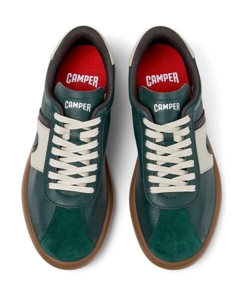 CAMPER（カンペール）の「[カンペール] PELOTAS SOLLER / レザースニーカー（スニーカー・レディース・ダークグリーン・23.5cm/23.0cm/24.0cm/25.0cm/22.5cm）」の2枚目の写真