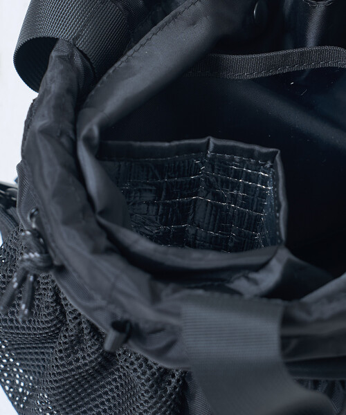 FREAK'S STORE（フリークスストア）の「OUTDOOR PRODUCTS × FREAK'S STORE/アウトドアプロダクツ 別注 撥水マルチ ペアレンツ リュックショルダー/親子で使えるバッグ/ペアレンツバッグ（バックパック/リュック・レディース・レオパード/ブラック・ﾌﾘ-）」の4枚目の写真