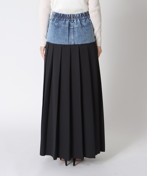 Cepica（セピカ）の「デニム×プリーツスカート（デニムスカート・レディース・ブルー・FREE）」の7枚目の写真