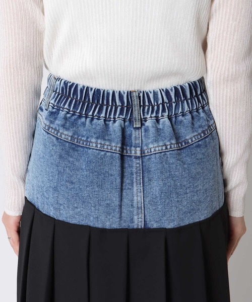 Cepica（セピカ）の「デニム×プリーツスカート（デニムスカート・レディース・ブルー・FREE）」の8枚目の写真