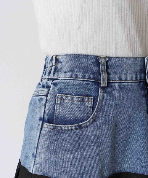 Cepica（セピカ）の「デニム×プリーツスカート（デニムスカート・レディース・ブルー・FREE）」の10枚目の写真