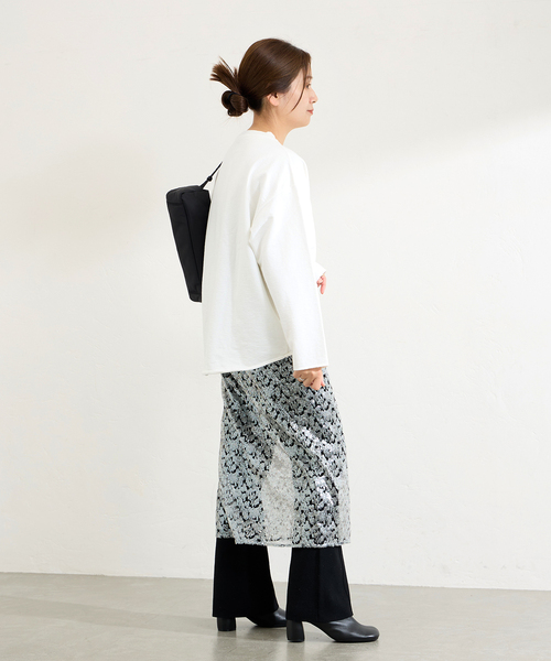 RIDING HIGH(ライディングハイ)の「《追加》別注【RIDING HIGH/ライディングハイ】7.5OZ インレーカットオフT(Tシャツ/カットソー・レディース・パープル/ホワイト/レッド/ブラック・FREE)」の12枚目の写真