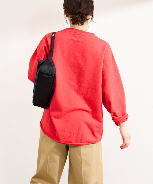 RIDING HIGH(ライディングハイ)の「《追加》別注【RIDING HIGH/ライディングハイ】7.5OZ インレーカットオフT(Tシャツ/カットソー・レディース・パープル/ホワイト/レッド/ブラック・FREE)」の19枚目の写真