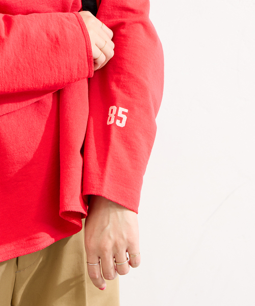 RIDING HIGH(ライディングハイ)の「《追加》別注【RIDING HIGH/ライディングハイ】7.5OZ インレーカットオフT(Tシャツ/カットソー・レディース・パープル/ホワイト/レッド/ブラック・FREE)」の20枚目の写真