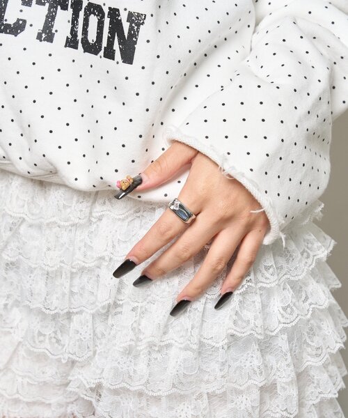 WHO'S WHO gallery(フーズフーギャラリー)の「ホライズンリング(リング・レディース・シルバー・FREE)」の1枚目の写真