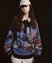MAISON SPECIAL(]XyV)́sUNISEXtyCITY SERIESzuDOUTONBORIvPrime-Over Crew Neck Knit Pullover/uږxvvCI[o[N[lbNjbgvI[o[yMAISON SPECIAL/]XyVz(jbg/Z[^[)