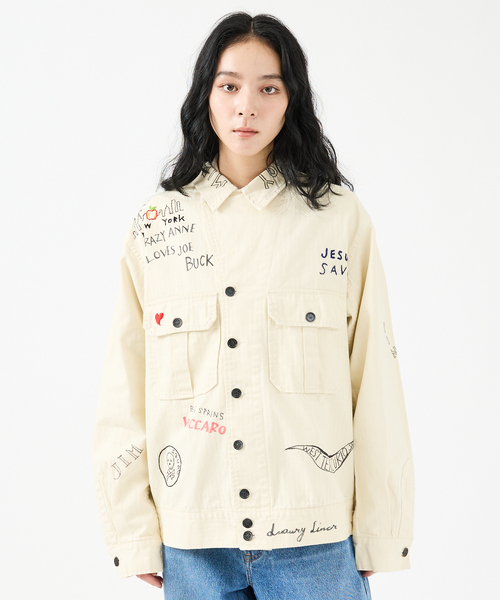 ジャケット・アウター THRIFTY LOOK / MEMORIAL M-43 JACKET THRIFTY LOOK (スリフティールック)/ MEMORIAL M-43 JACKET