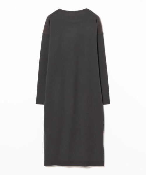 フラッフィ クルーネック ニット ワンピース（ワンピース）｜Demi-Luxe