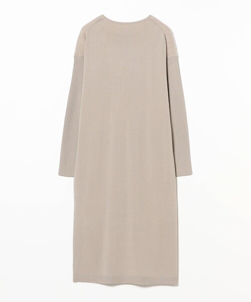 セール】フラッフィ クルーネック ニット ワンピース（ワンピース