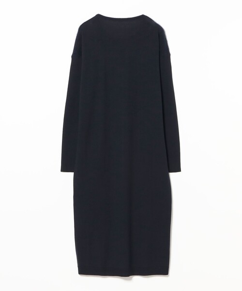 セール】【1/1値下げ】フラッフィ クルーネック ニット ワンピース